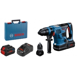 Bušaći Čekić Aku Bosch GBH 18V-34CF Li-ion 2x18V 8,0Ah ProCORE 5,8J SDS-plus + QUICK GLAVA + GCY42